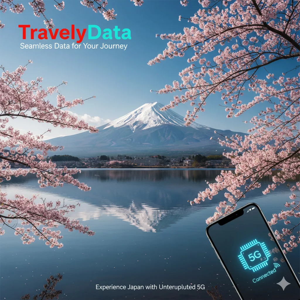 Japan travel eSIM data card