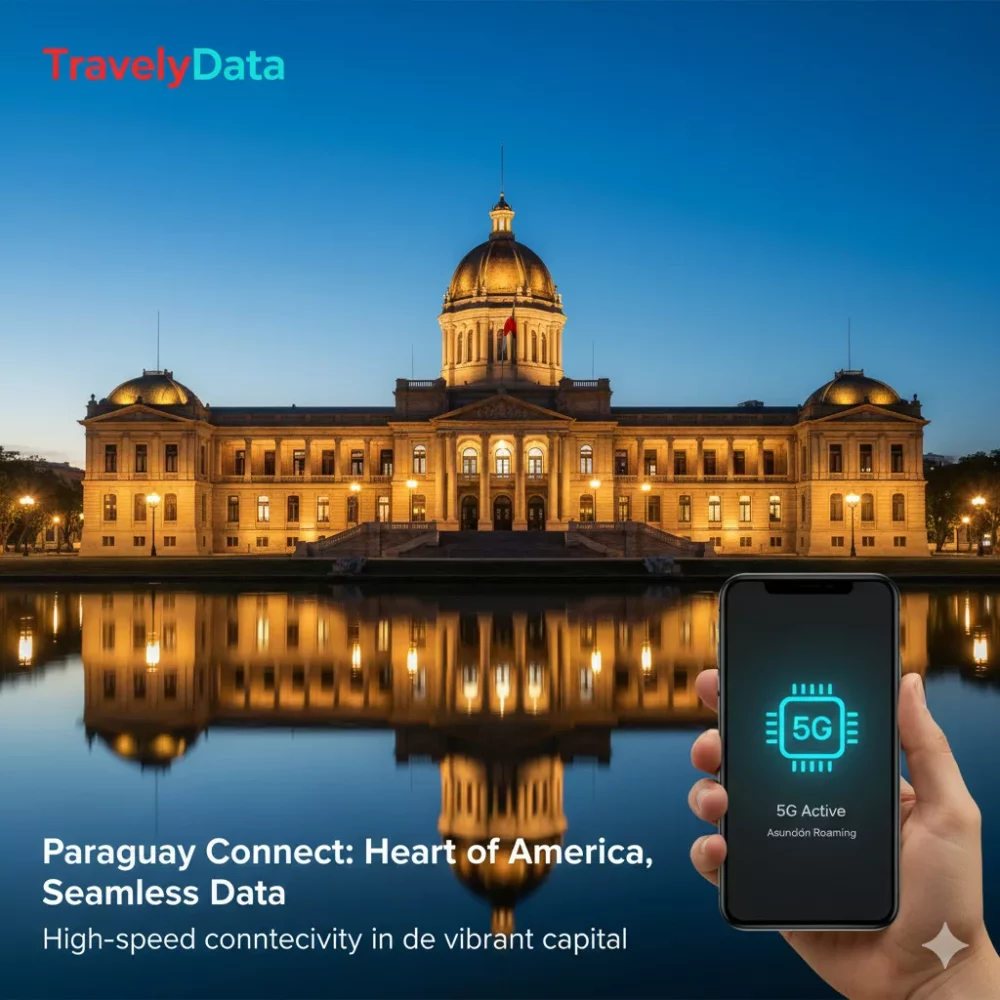 Paraguay travel eSIM data card