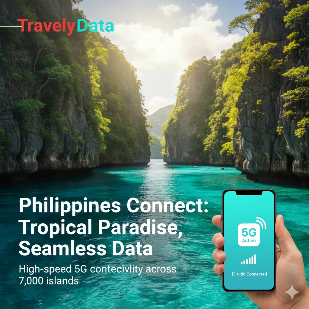 Philippines travel eSIM data card