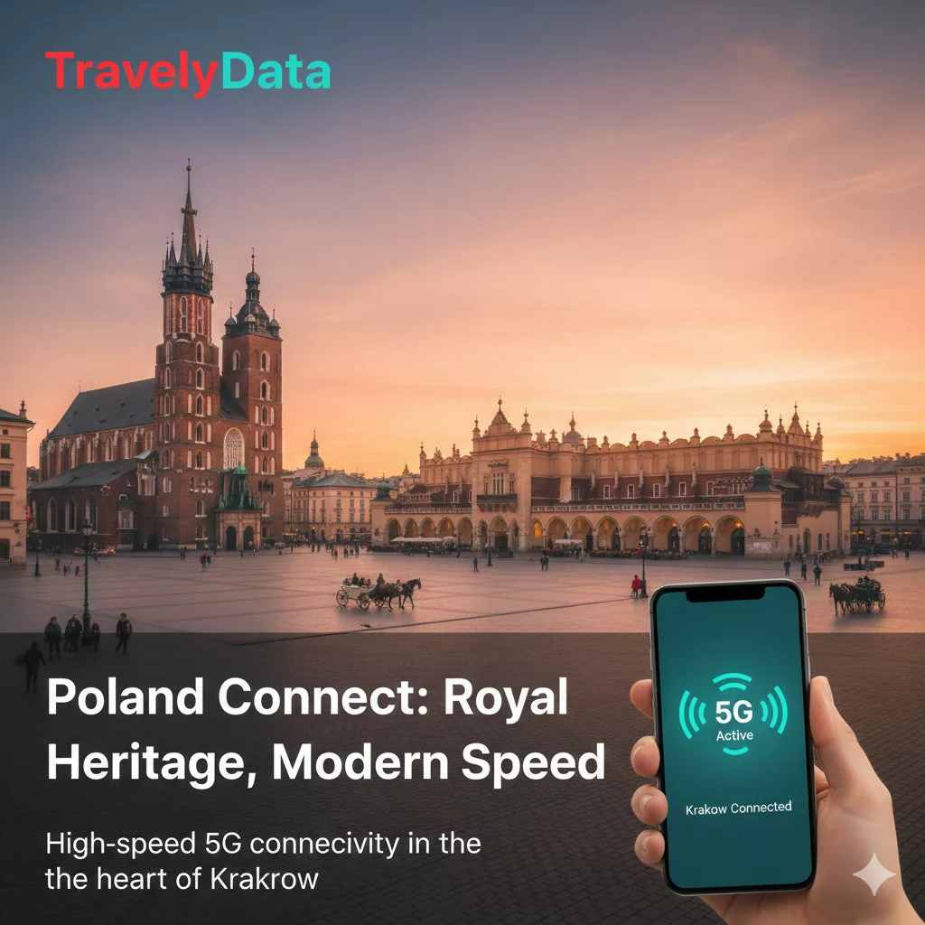 Poland travel eSIM data card