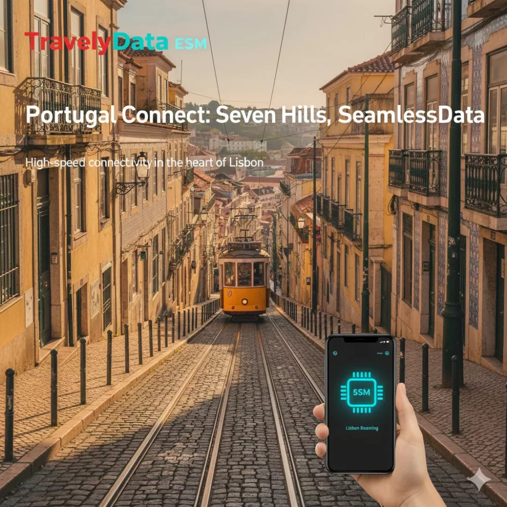 Portugal travel eSIM data card