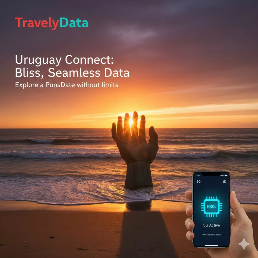 Uruguay travel eSIM data card