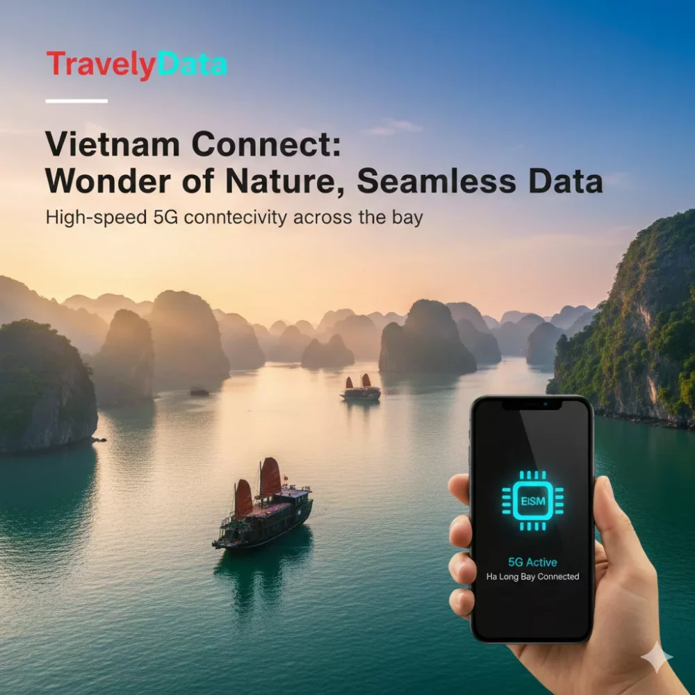 Vietnam travel eSIM data card