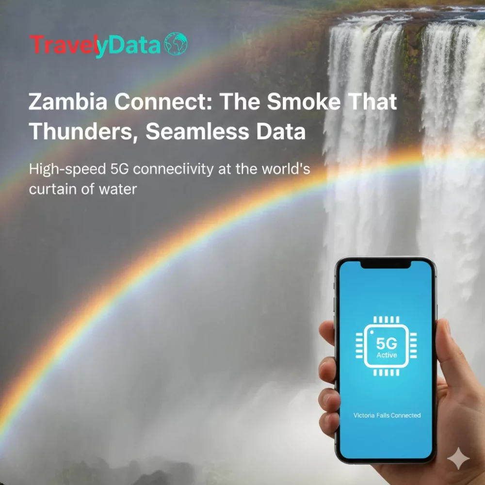 Zambia travel eSIM data card