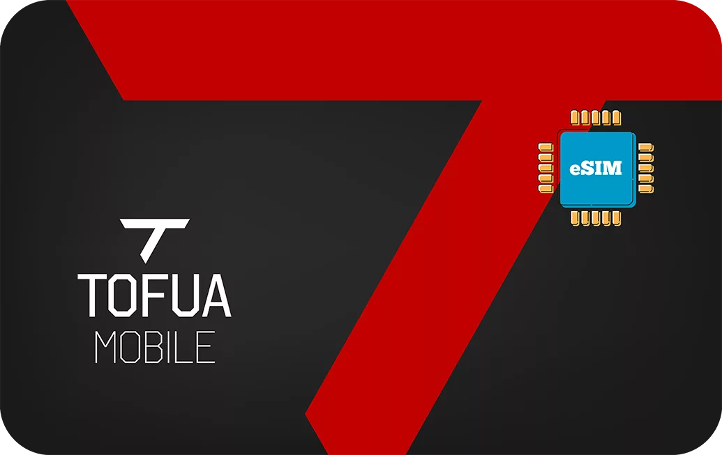Tonga travel eSIM data card.