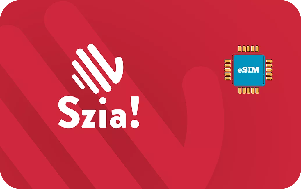 Hungary travel eSIM data card