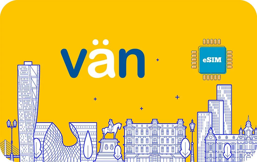 Sweden travel eSIM data card