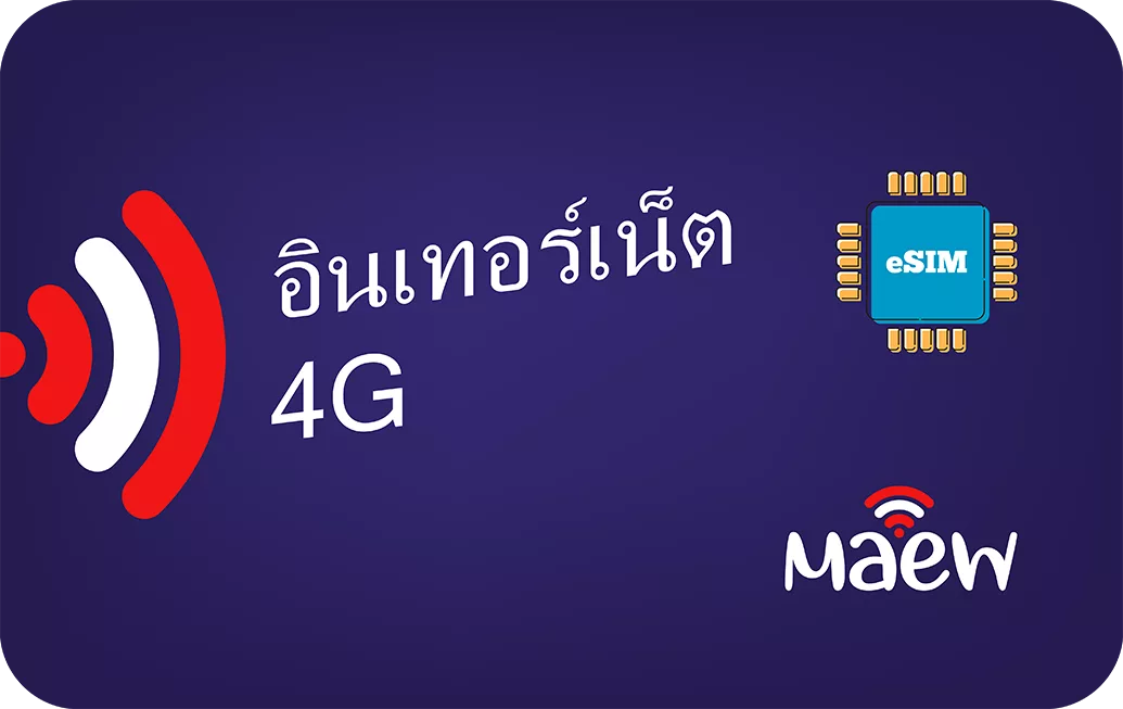 Thailand travel eSIM data card