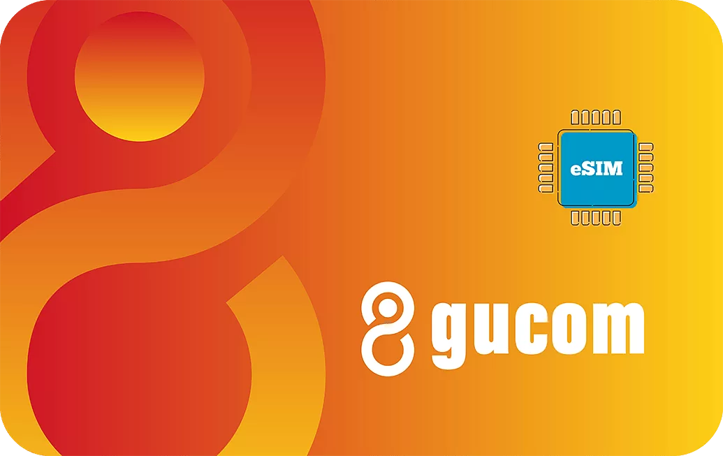 Guyana eSIM travel data card.