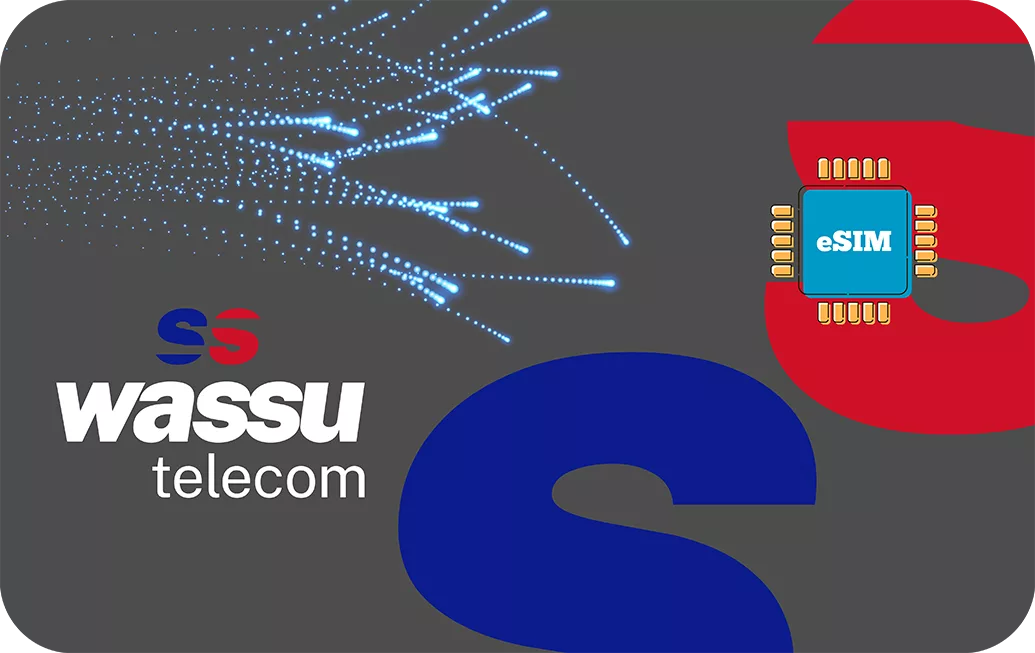 Gambia eSIM travel data card.