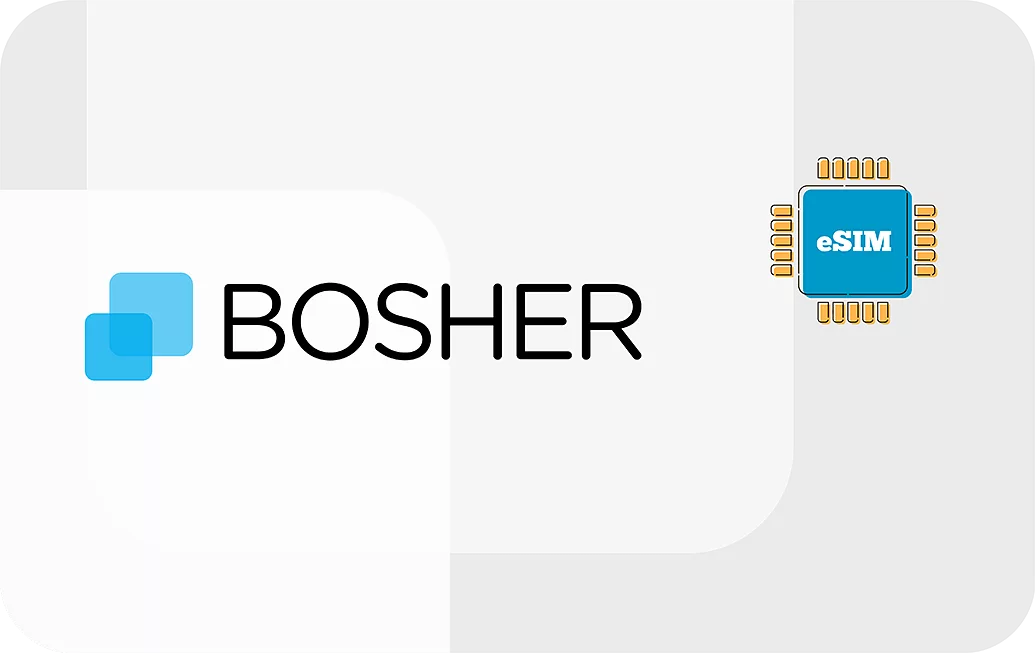 Bosnia and Herzegovina travel eSIM data card.