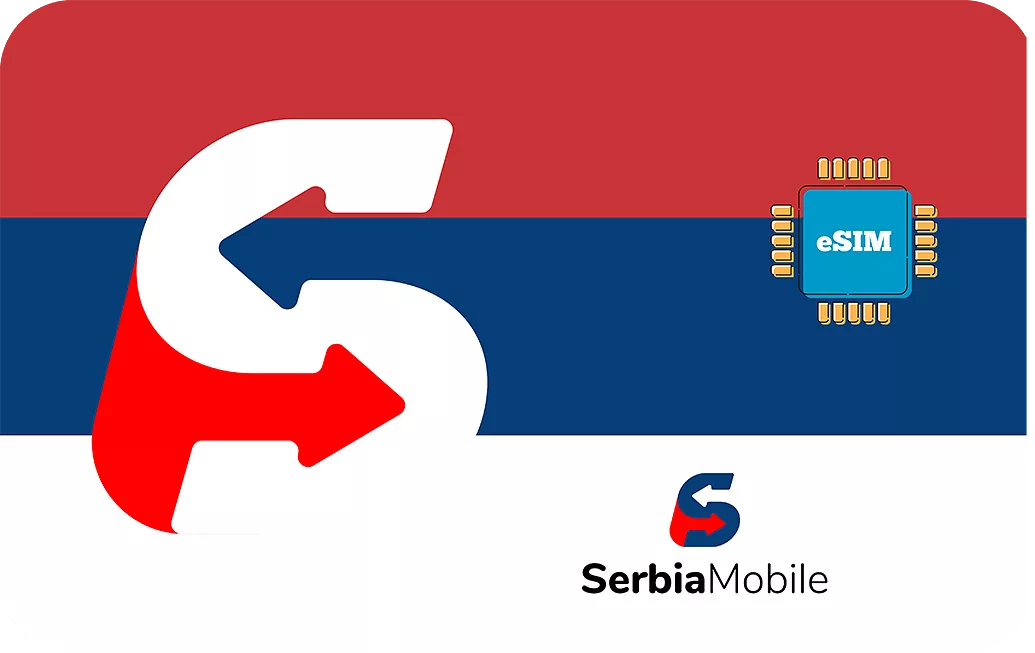 Serbia travel eSIM data card