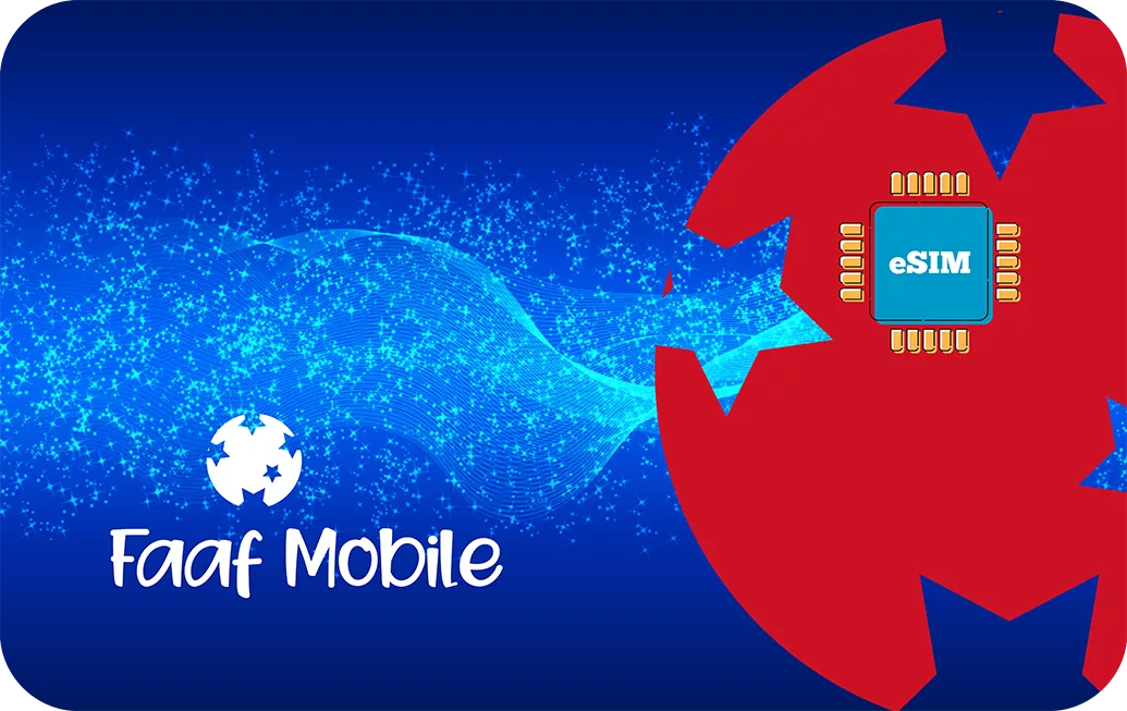 Samoa travel eSIM data card.