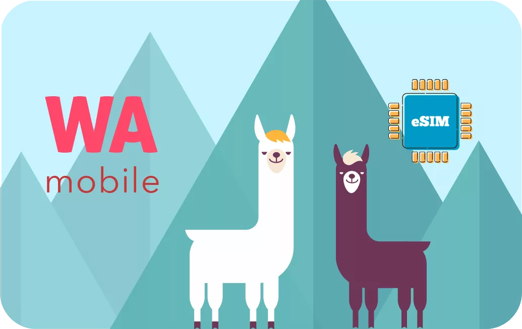 Bolivia travel eSIM data card.