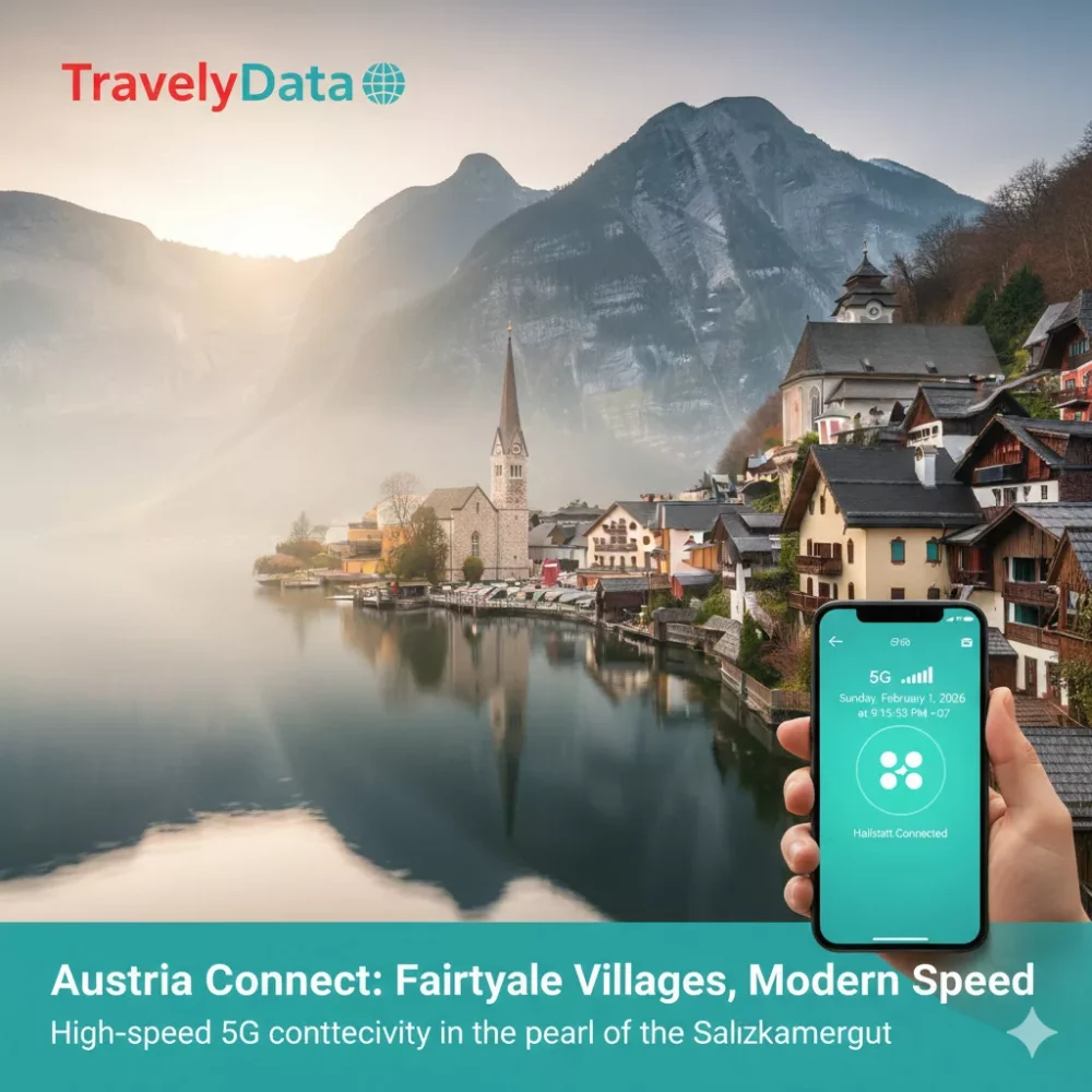 Austria travel eSIM data card