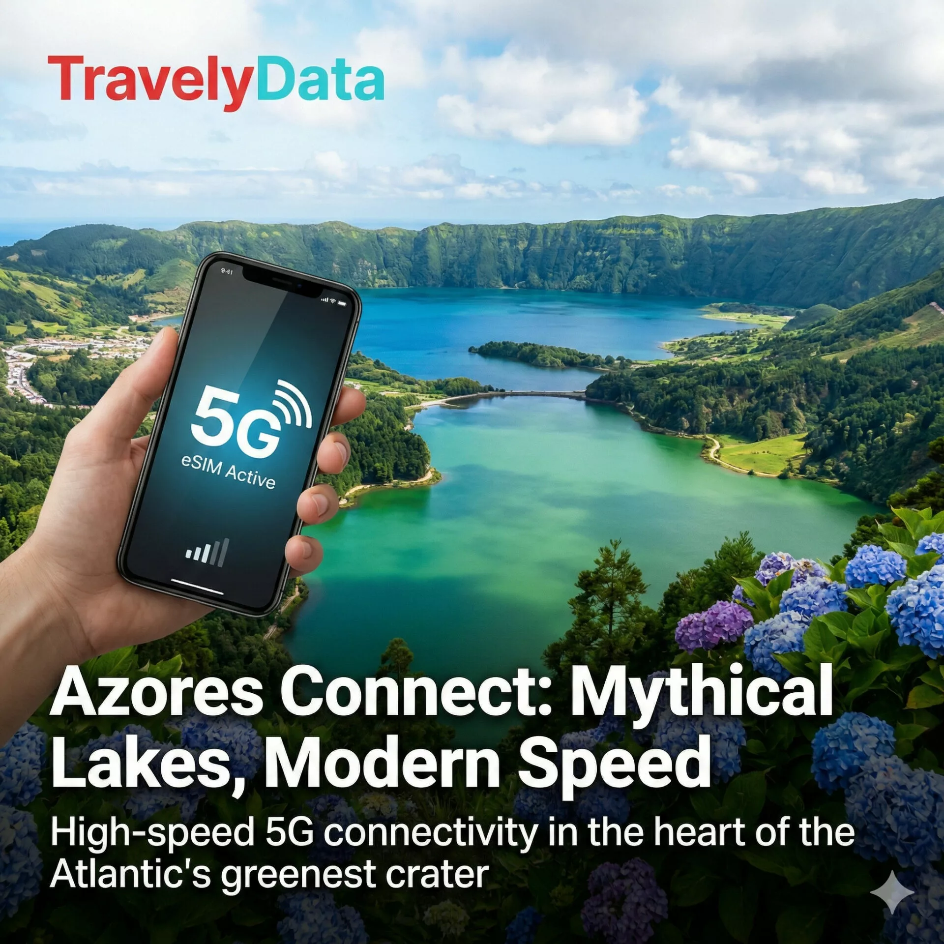 Azores travel eSIM data card
