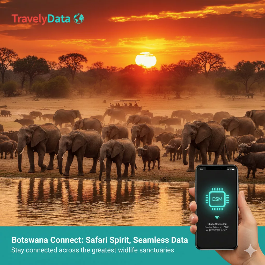 buy Botswana travel eSIM online