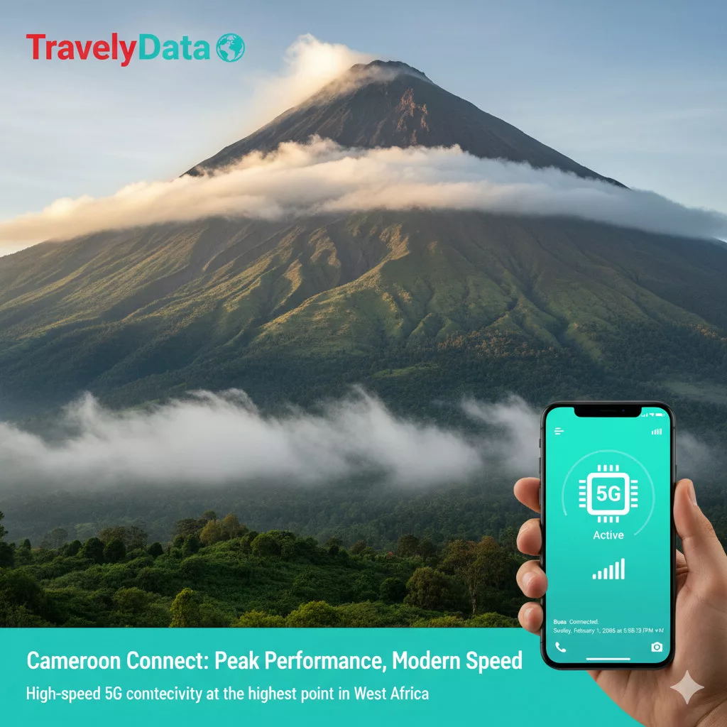 Cameroon travel eSIM data card