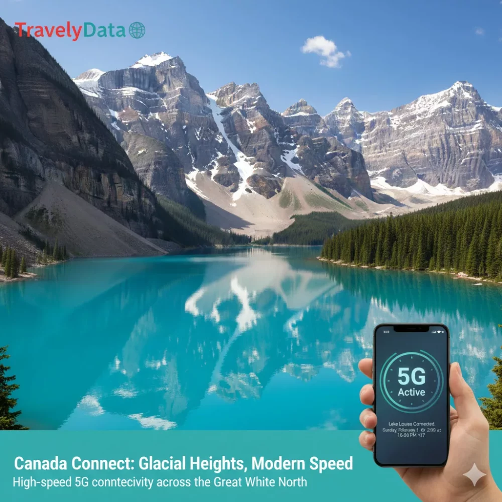 Canada travel eSIM data card