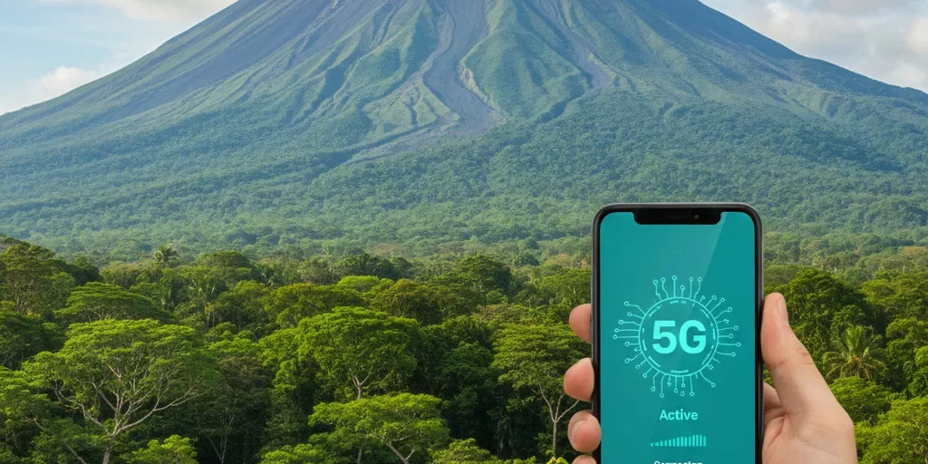 COSTA RICA TRAVEL eSIM | Premium 5G • Digital Nomad Ready • No ID Required Costa Rica travel eSIM data card