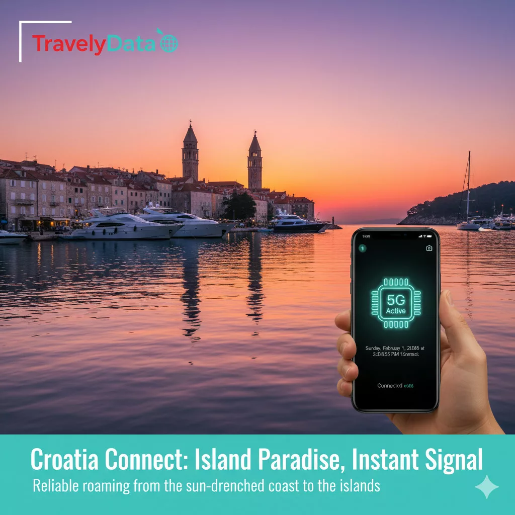 best Croatia travel data eSIM