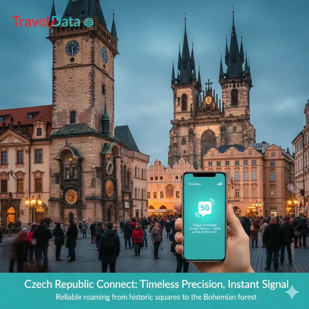 best Czech Republic travel data eSIM