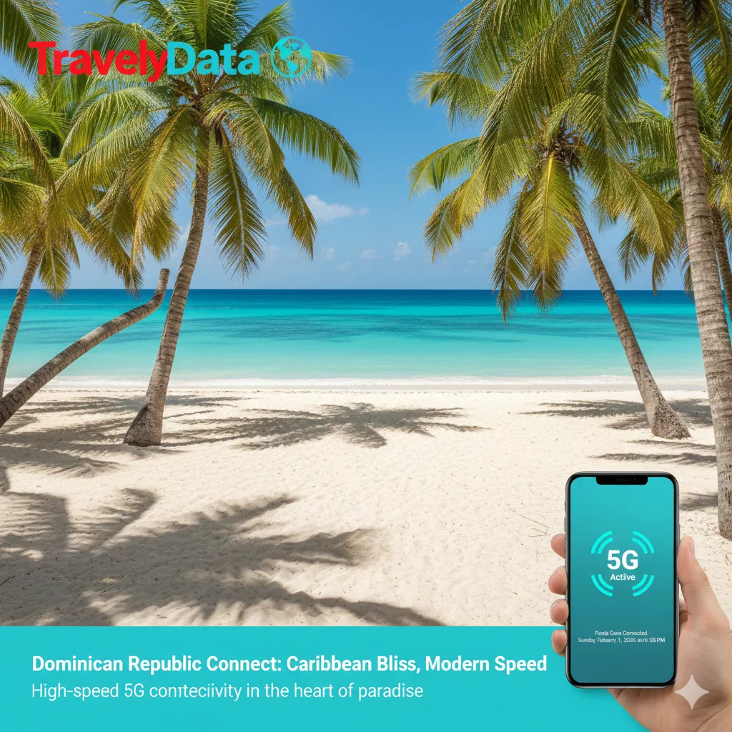 Dominican Republic travel eSIM data card