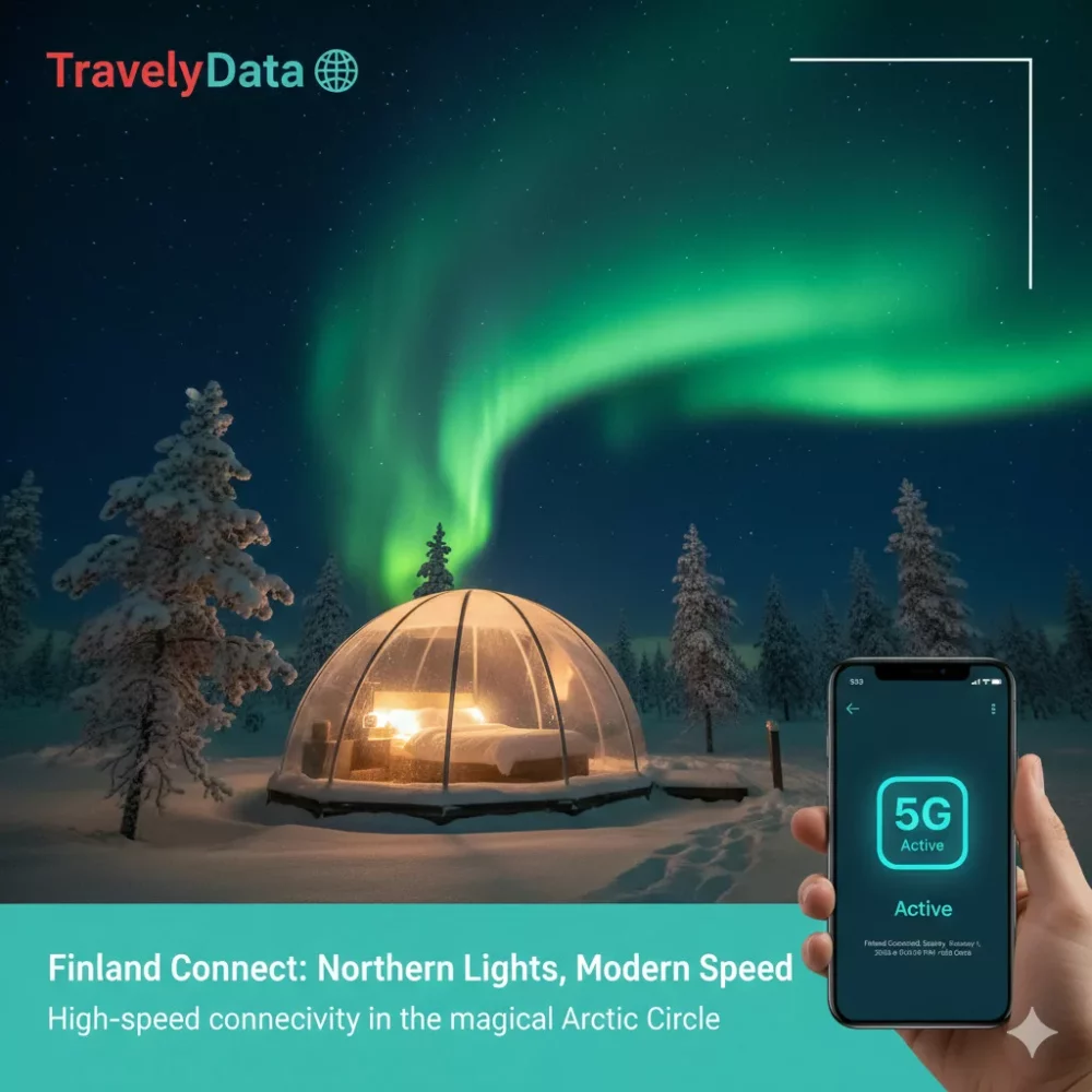 Finland travel eSIM data card