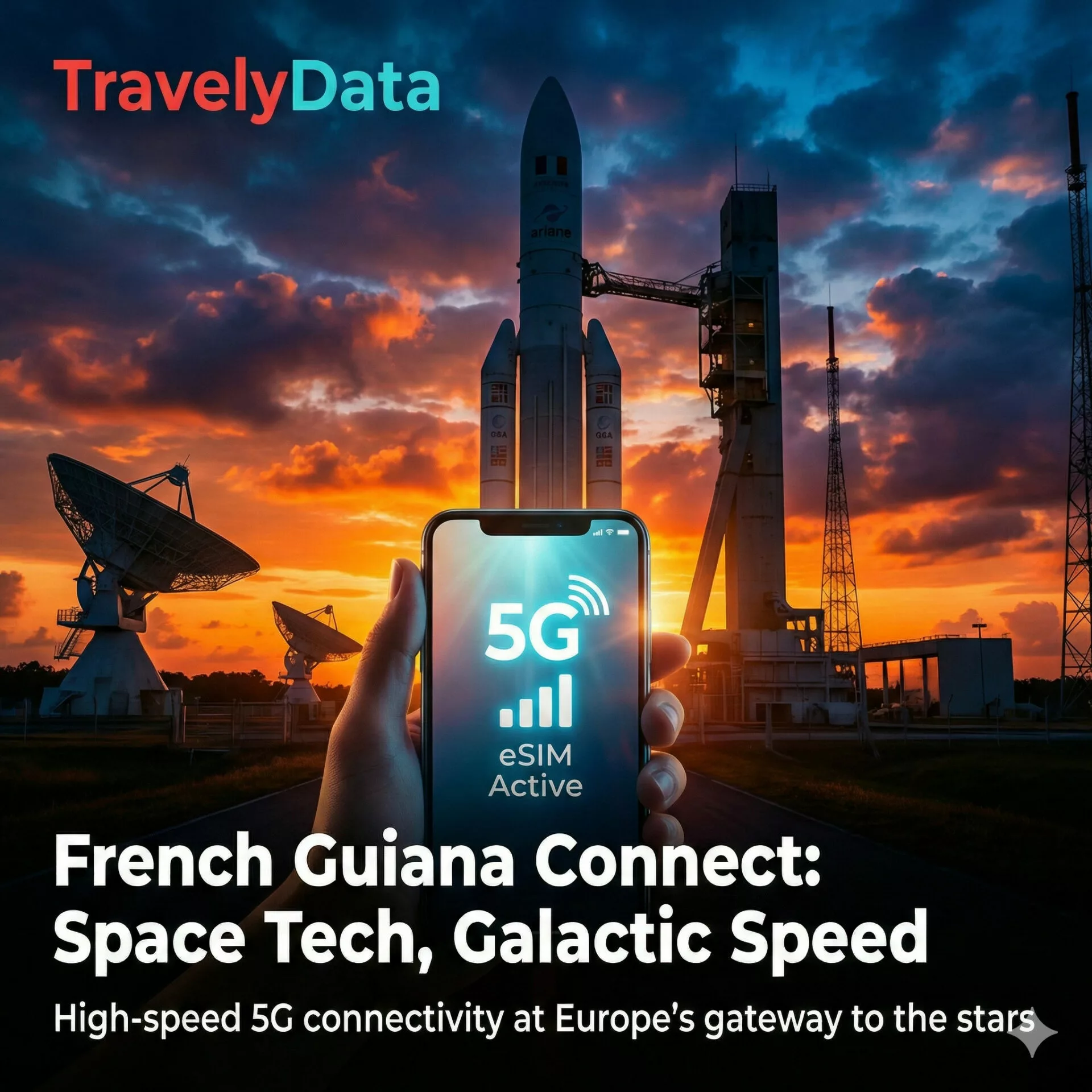 French Guiana travel eSIM