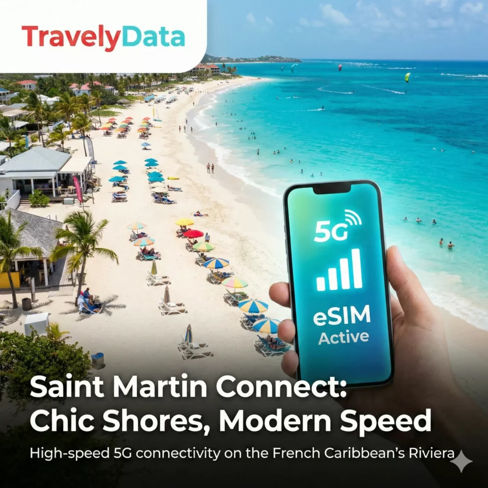 Saint Martin French part eSIM