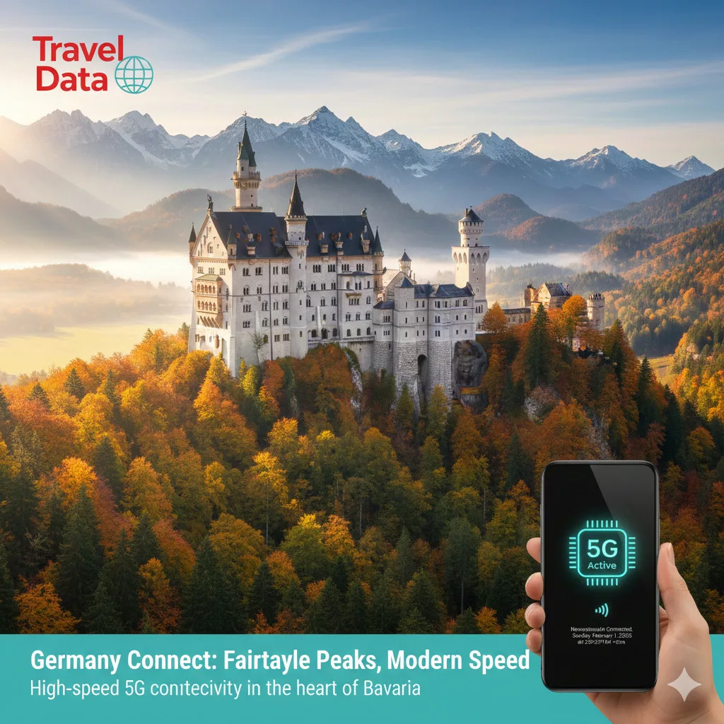 Germany travel eSIM data card