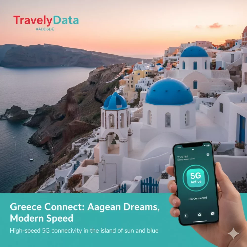 Greece travel eSIM data card