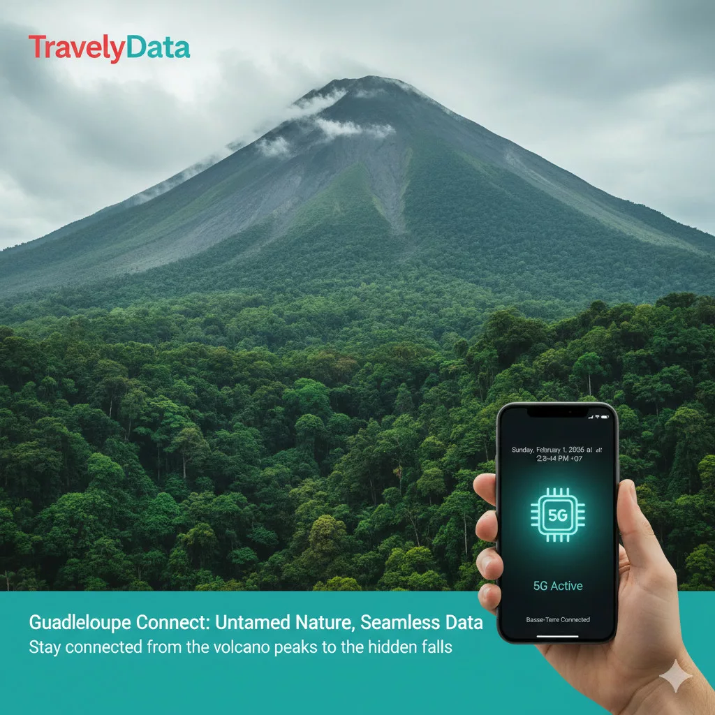 buy Guadeloupe travel eSIM online