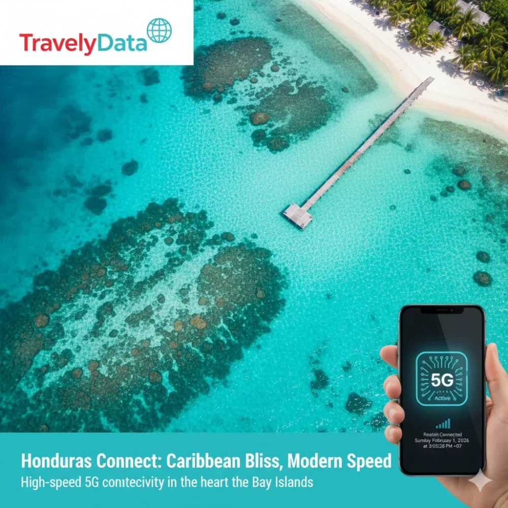 Honduras travel eSIM data card