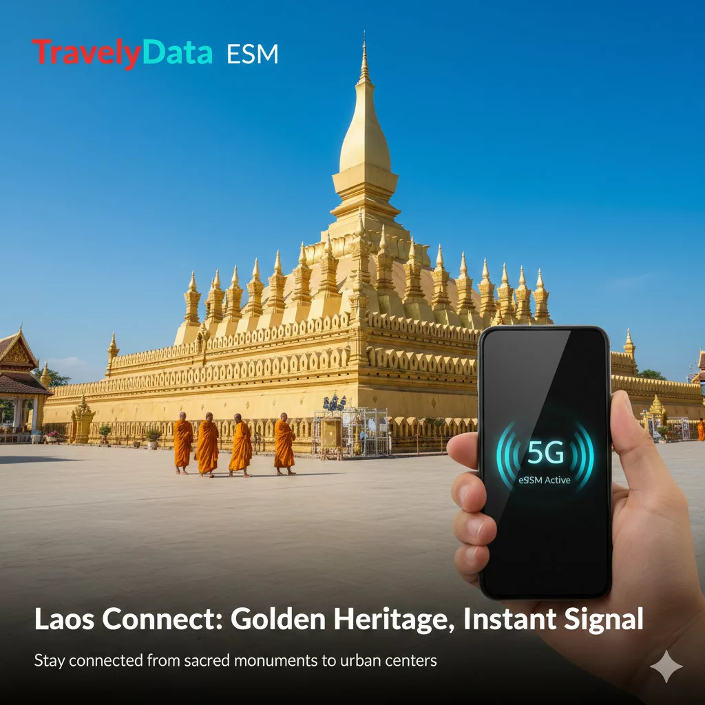 buy Laos travel eSIM online