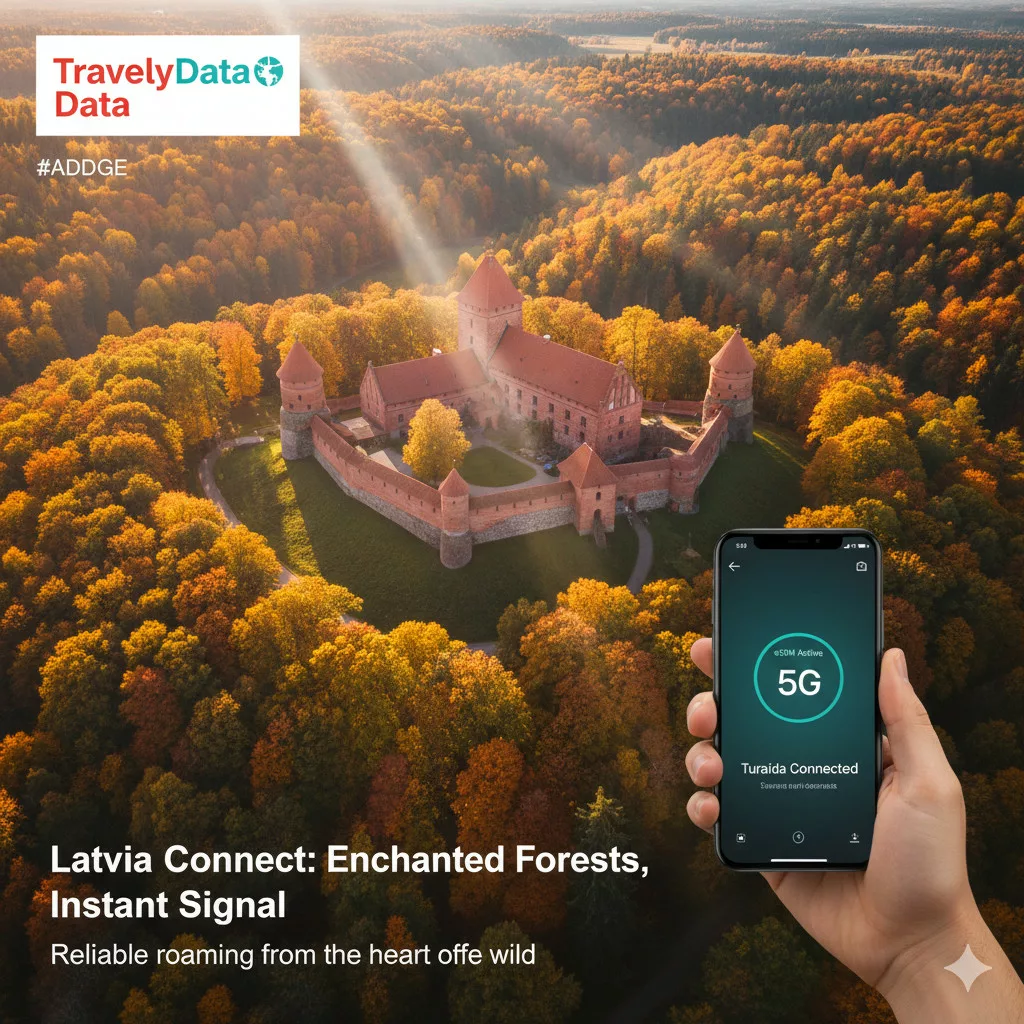 best Latvia travel data eSIM