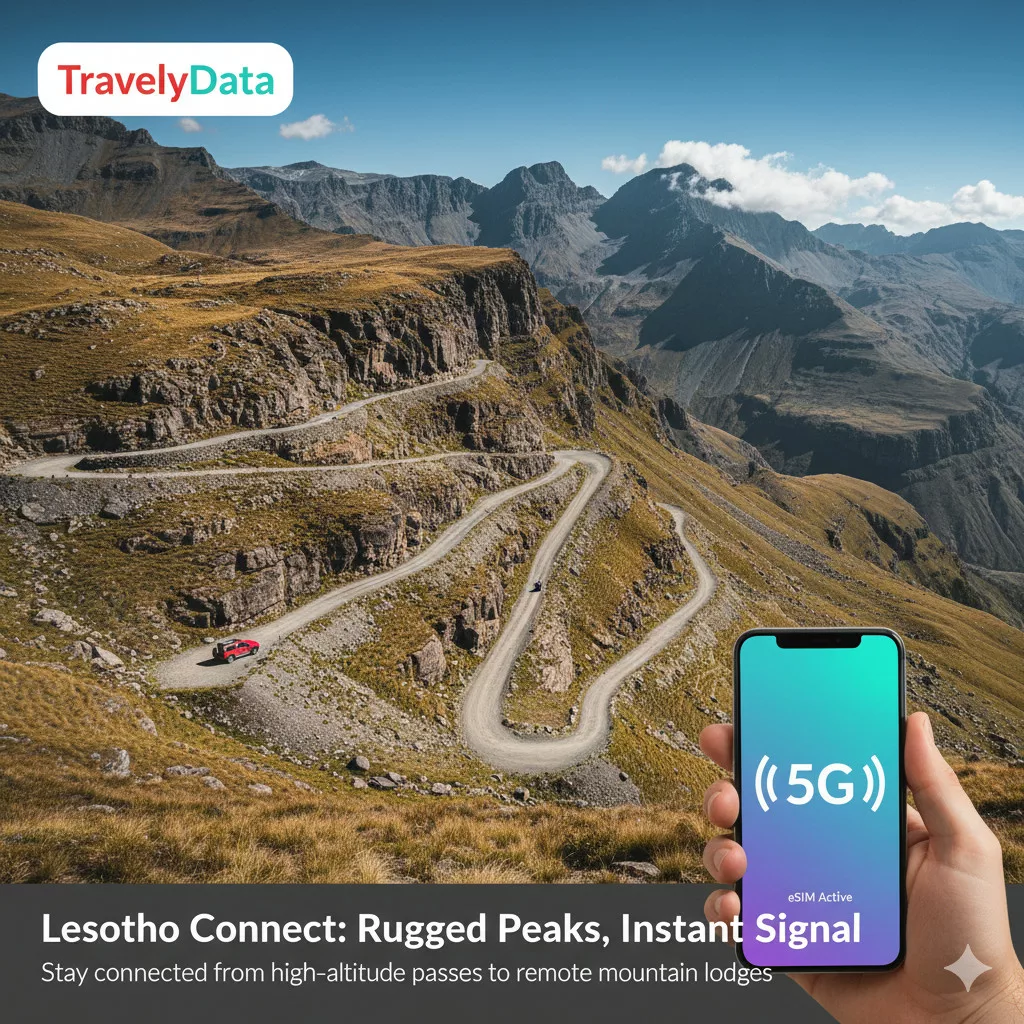 buy Lesotho travel eSIM online