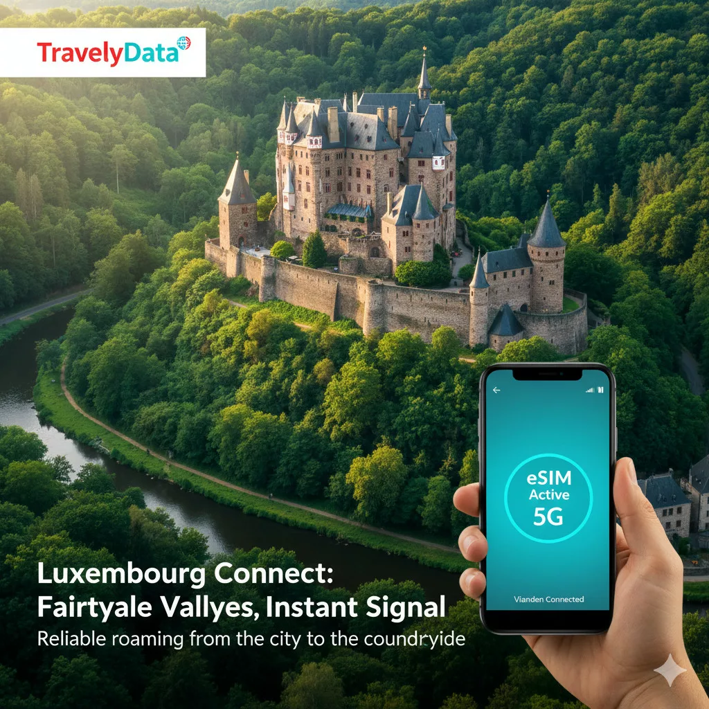 best Luxembourg travel data eSIM