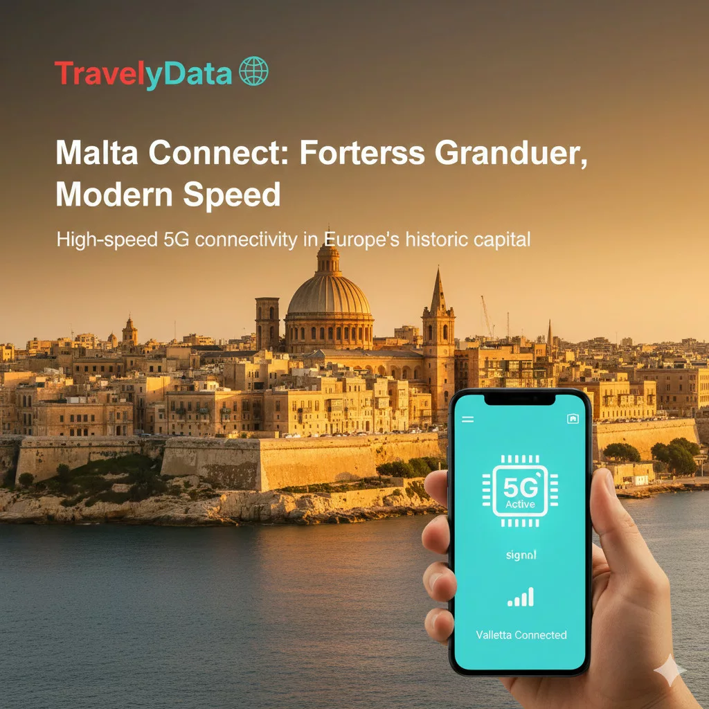 Malta travel eSIM data card