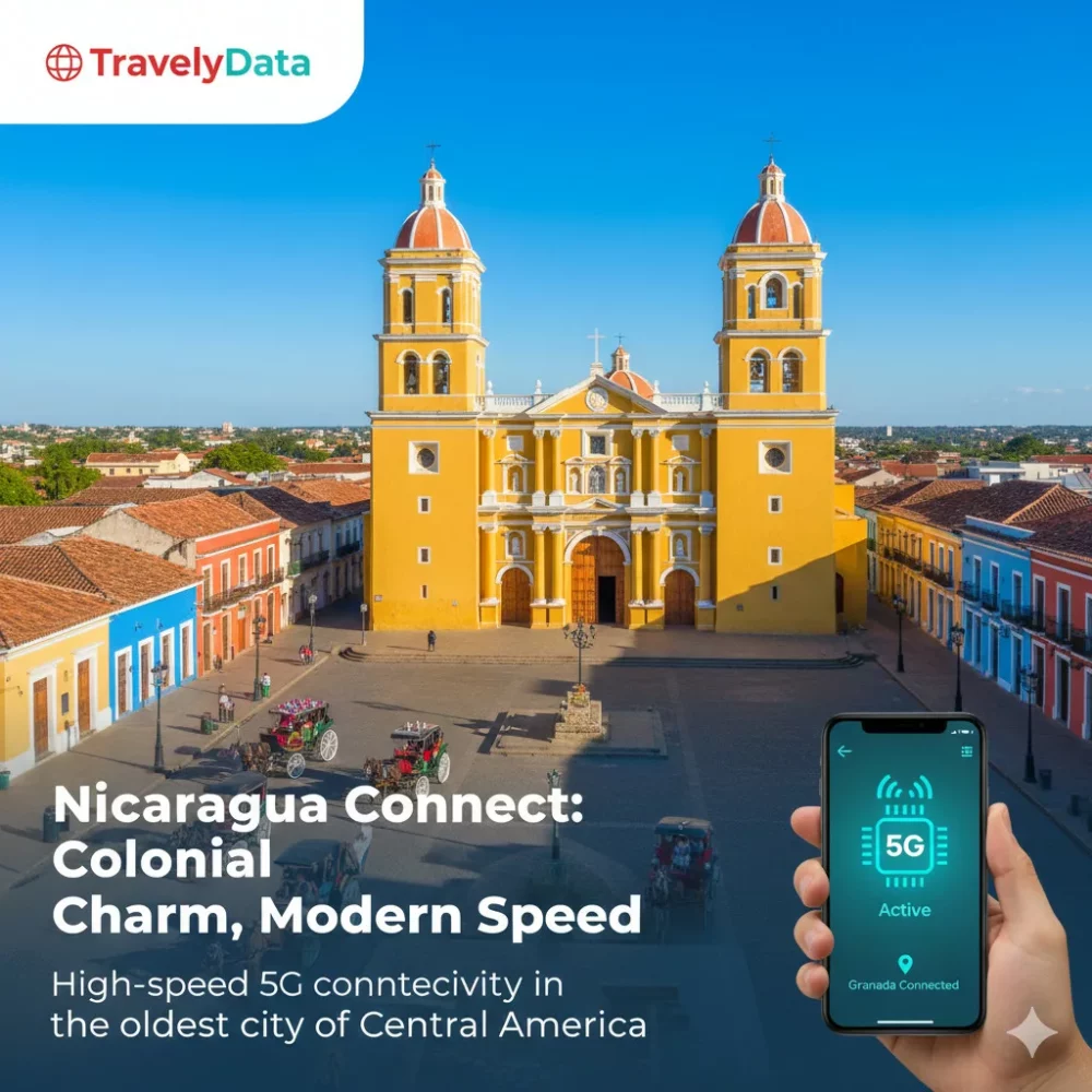 Nicaragua travel eSIM data card