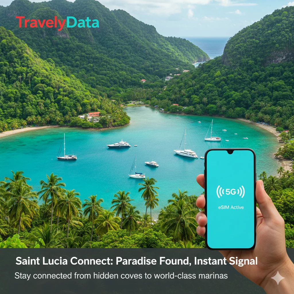 buy Saint Lucia travel eSIM online