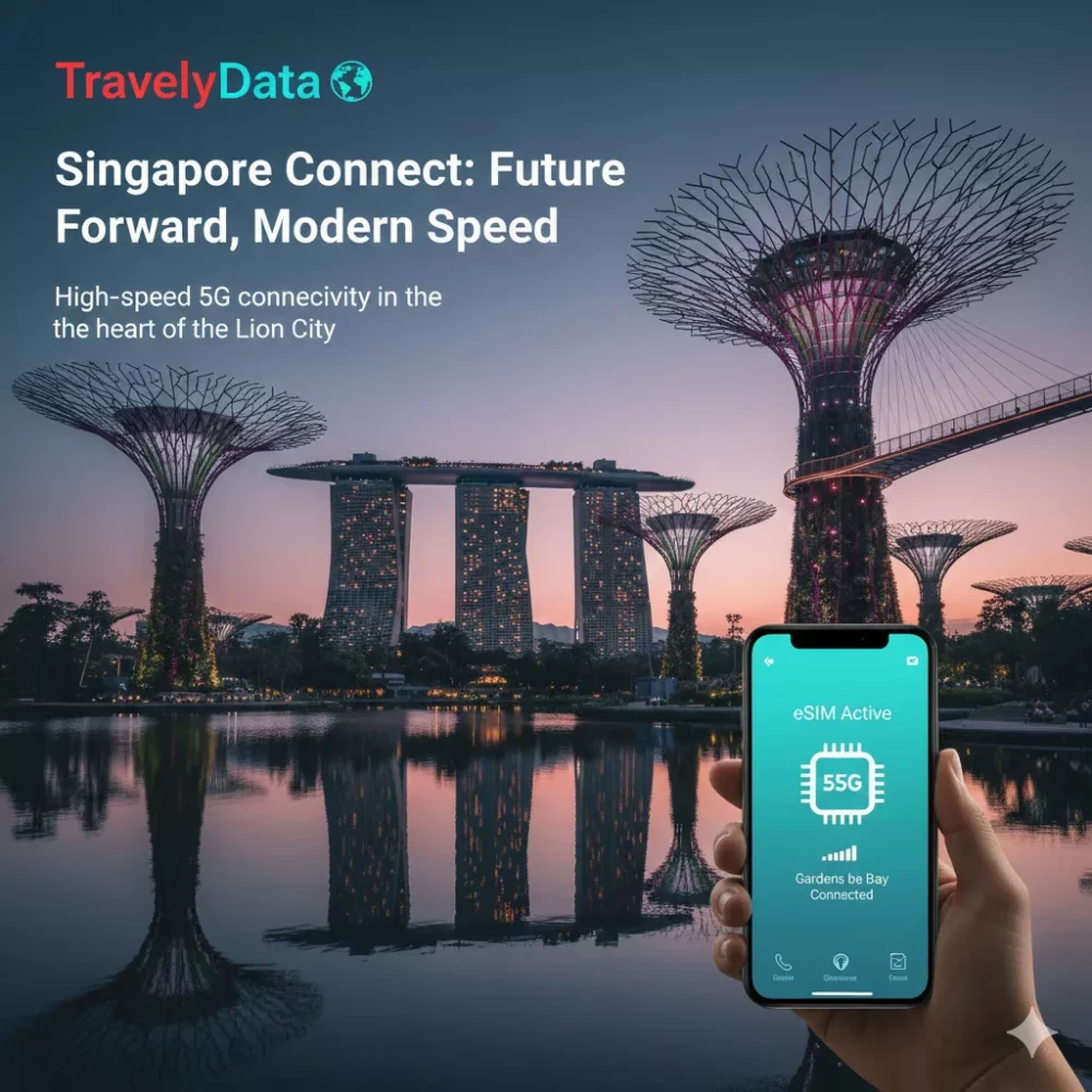Singapore travel eSIM data card