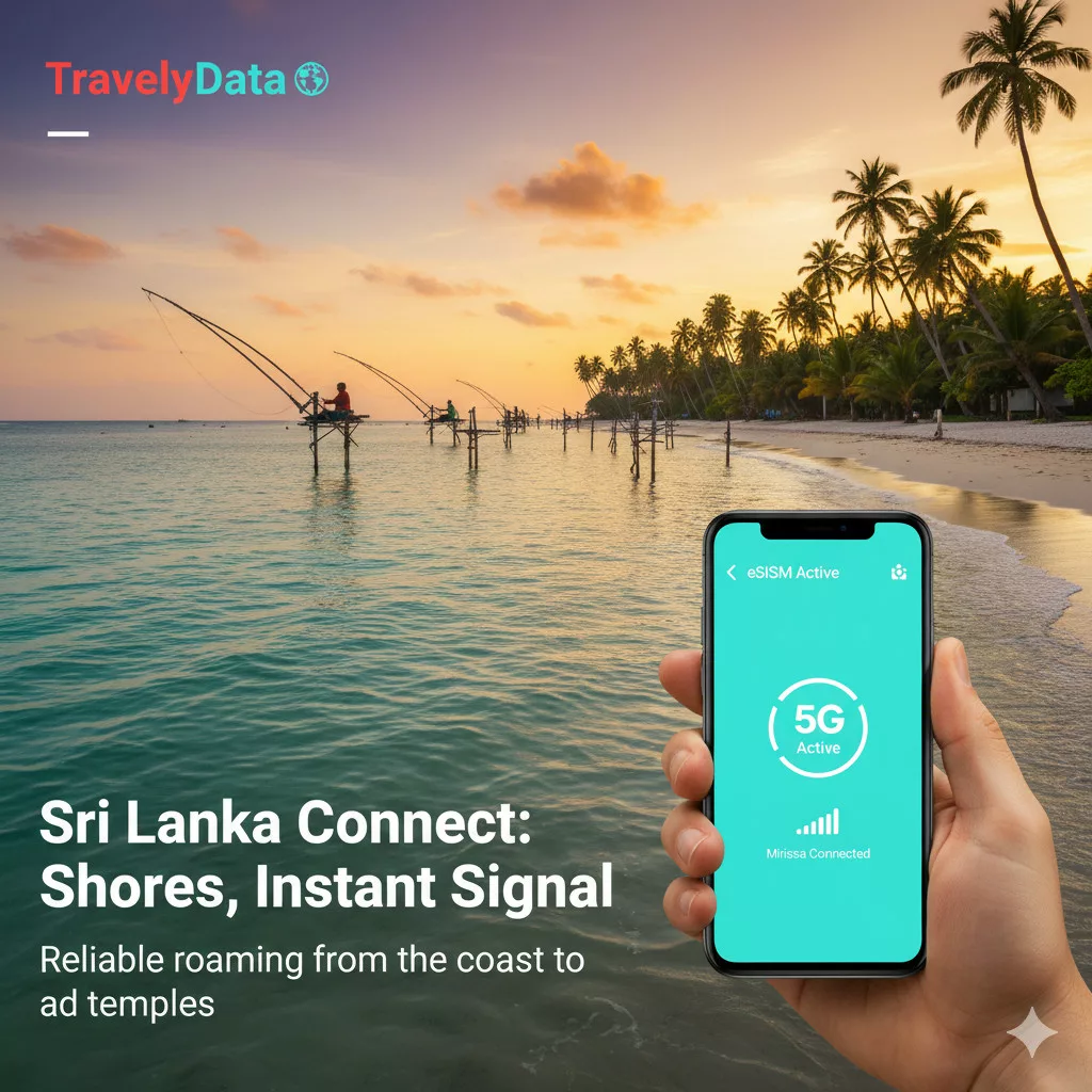 best Sri Lanka travel data eSIM