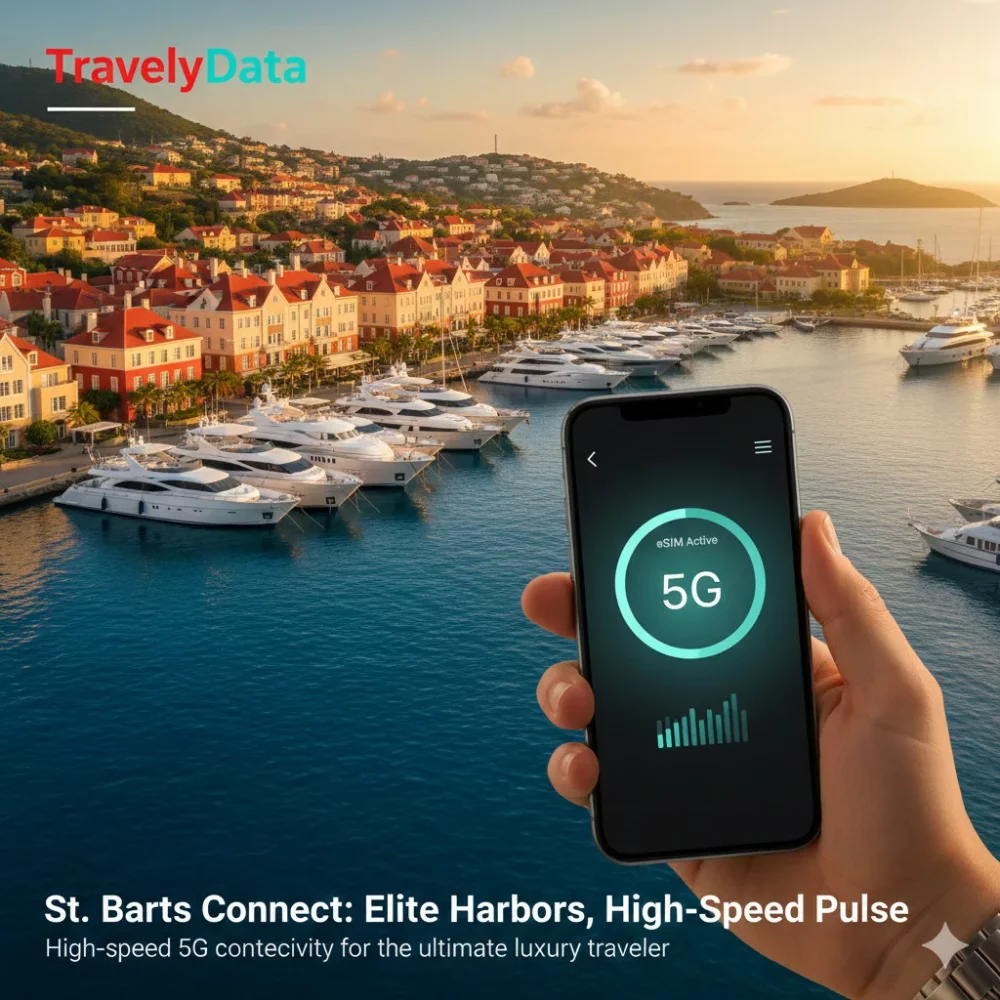 Saint Barthelemy travel eSIM card