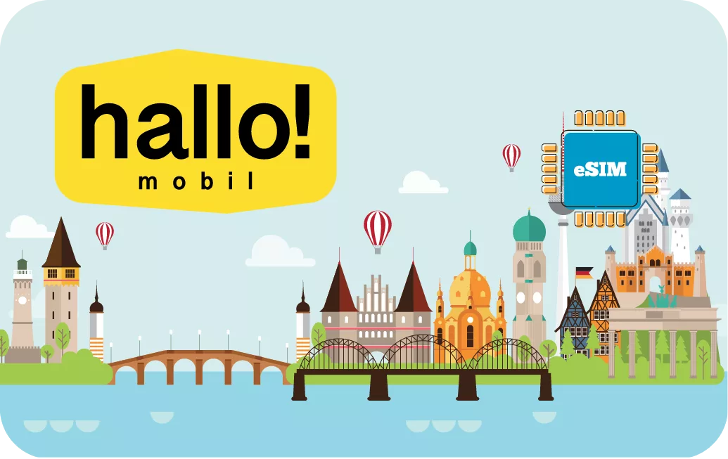 Germany travel eSIM data card