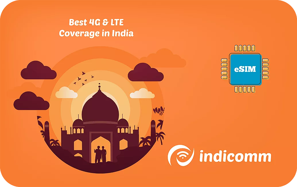 India travel eSIM data card