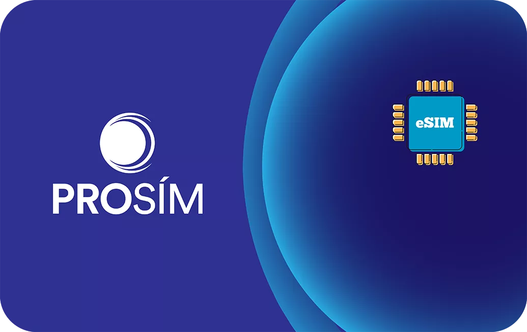 Czech Republic travel eSIM data card.