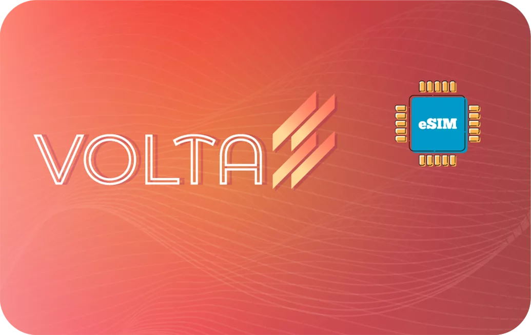 Burkina Faso travel eSIM data card.