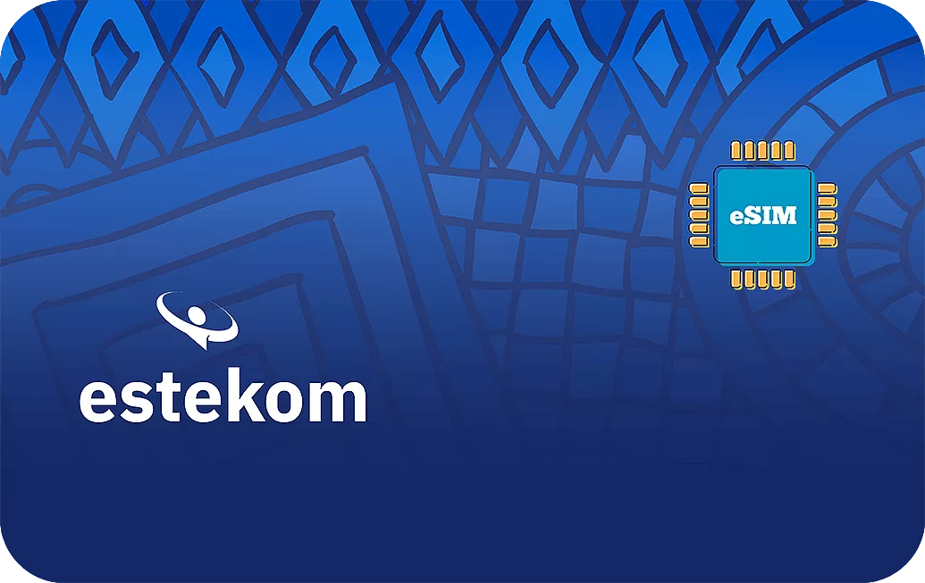 Estonia travel eSIM data card.