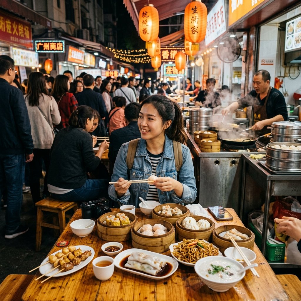 Steaming hot xiaolongbao soup dumplings served in a bamboo basket in China